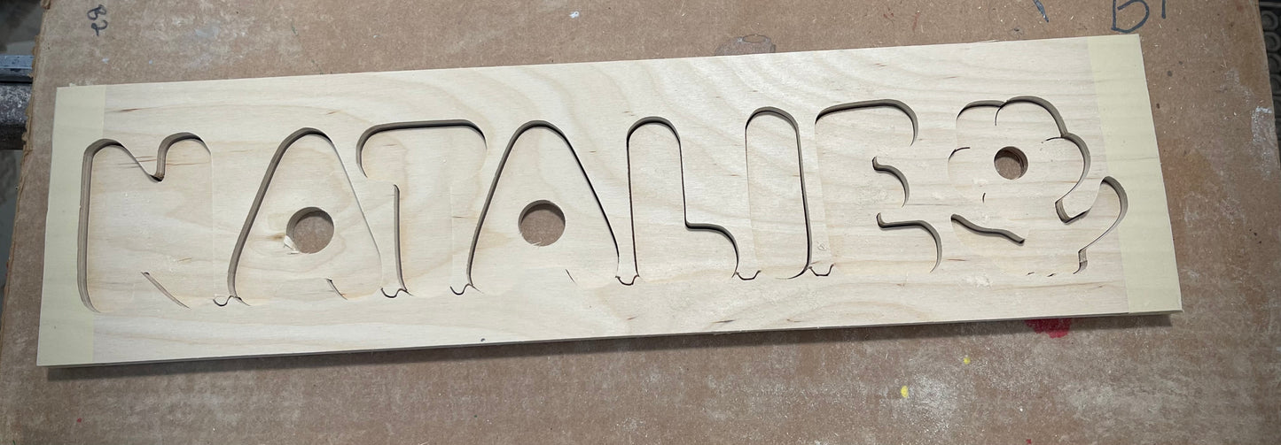 Name & Shape Puzzle