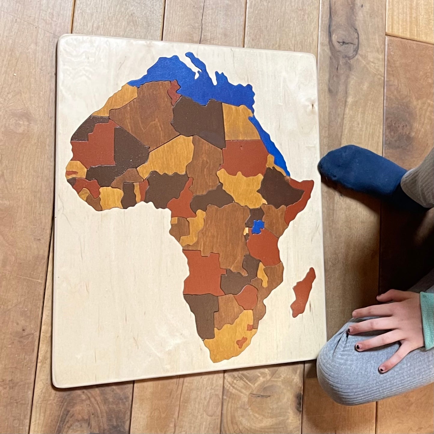 Wood Map of Africa