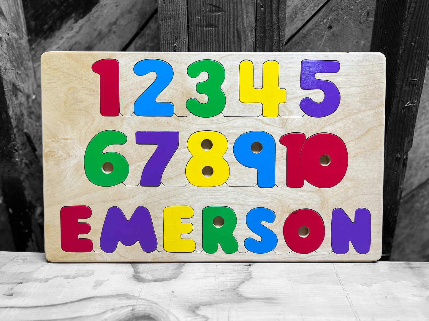 Name & Numbers 1 to 10