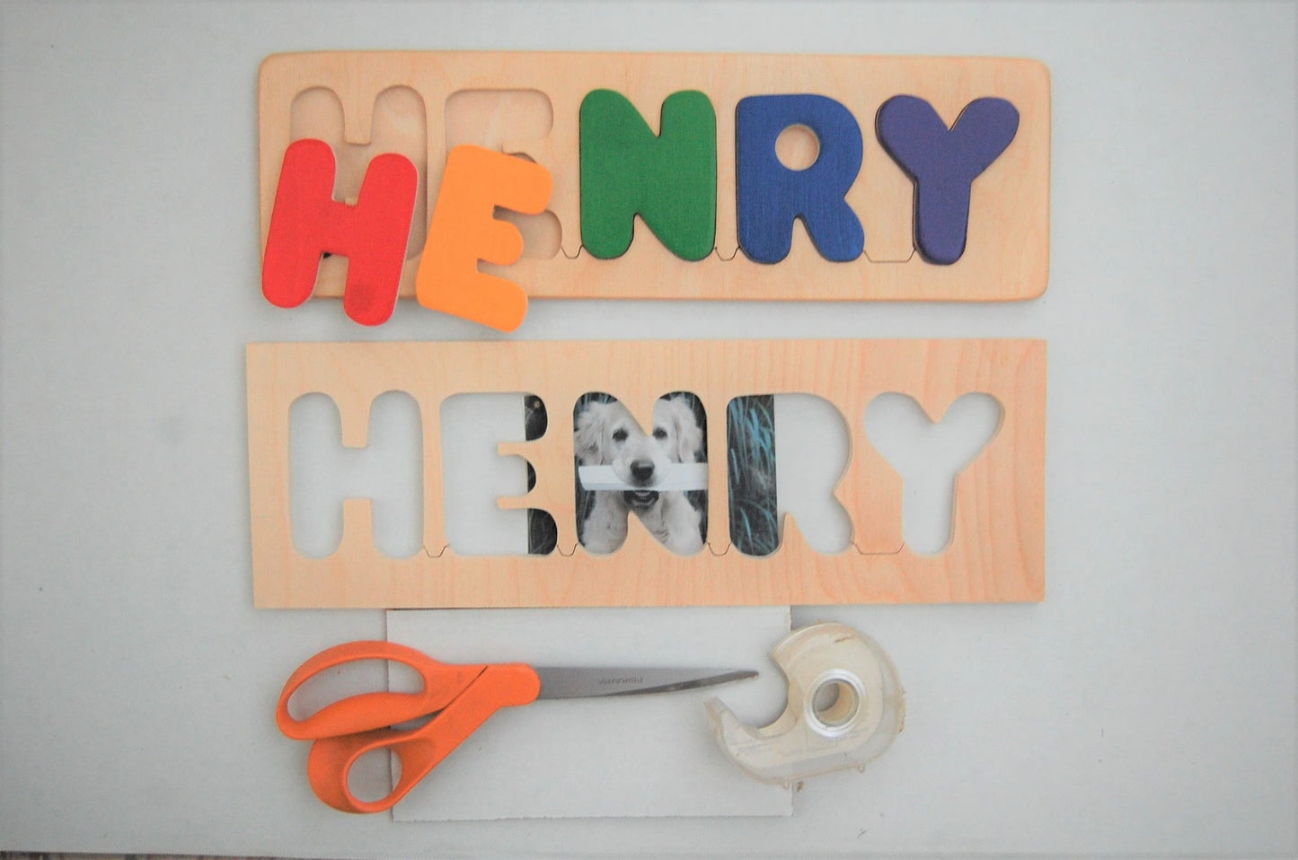 Name & Shape Puzzle