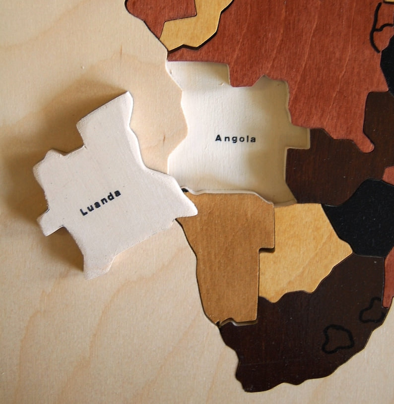Wood Map of Africa