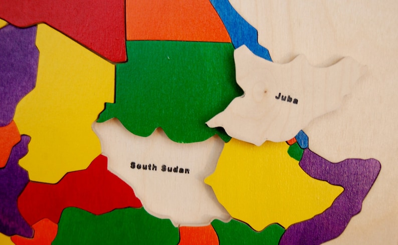 Wood Map of Africa