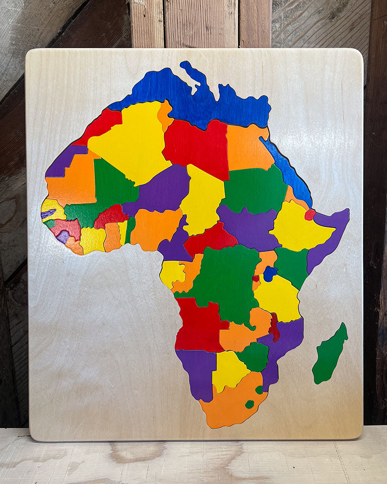 Wood Map of Africa