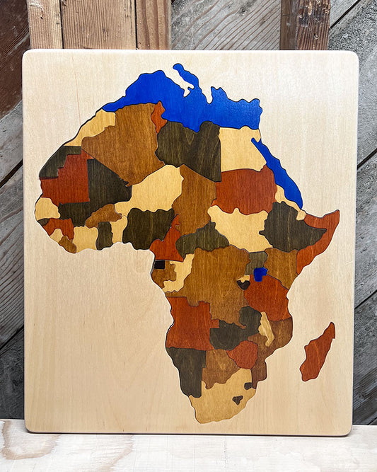 Wood Map of Africa