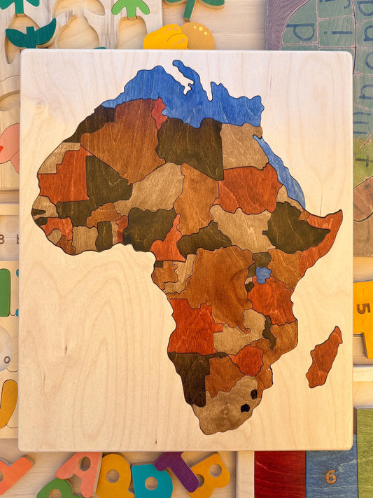 Wood Map of Africa