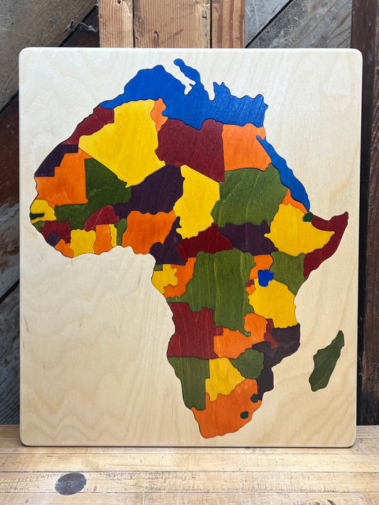 Wood Map of Africa