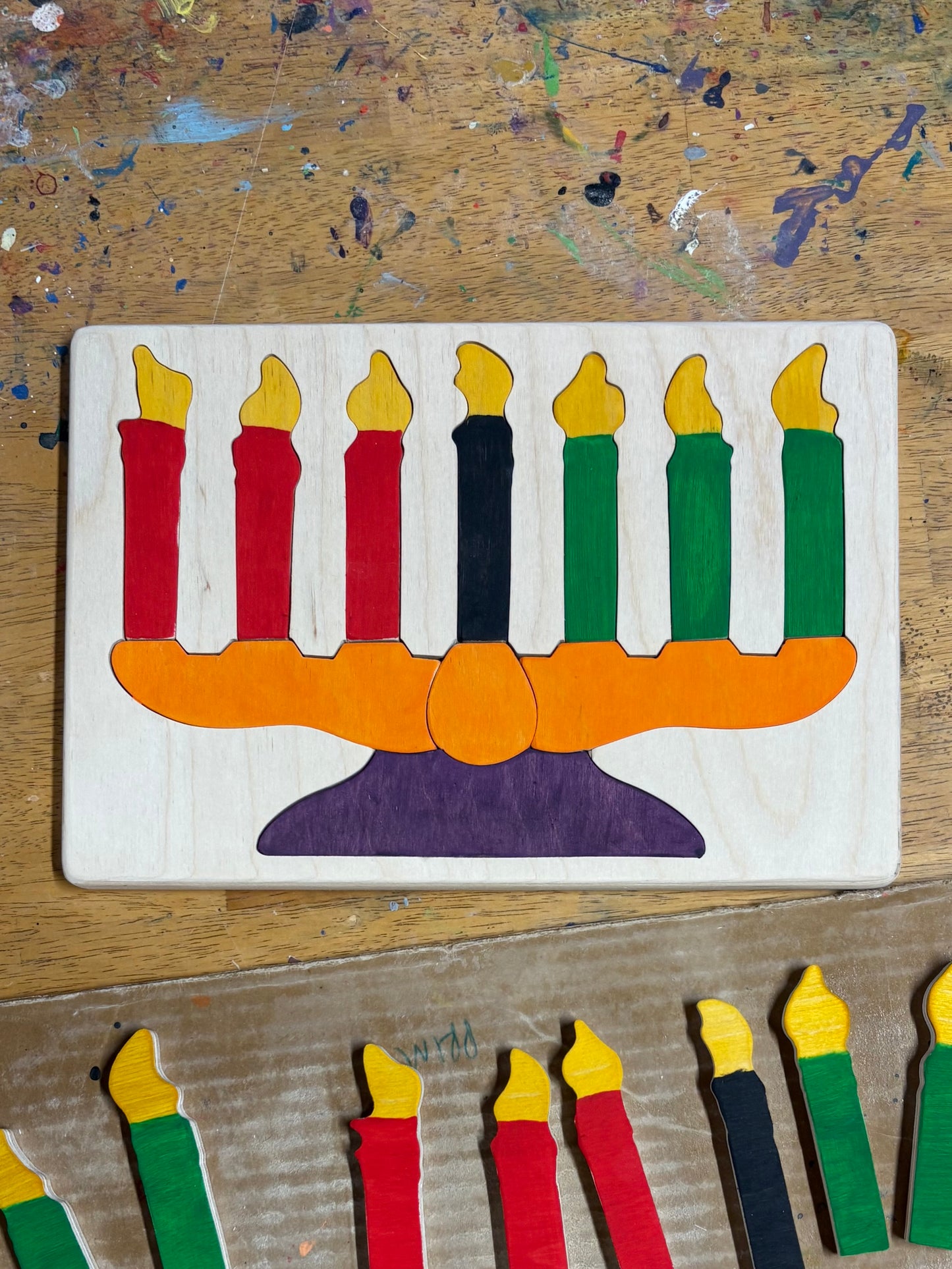 Kwanzaa Kinara
