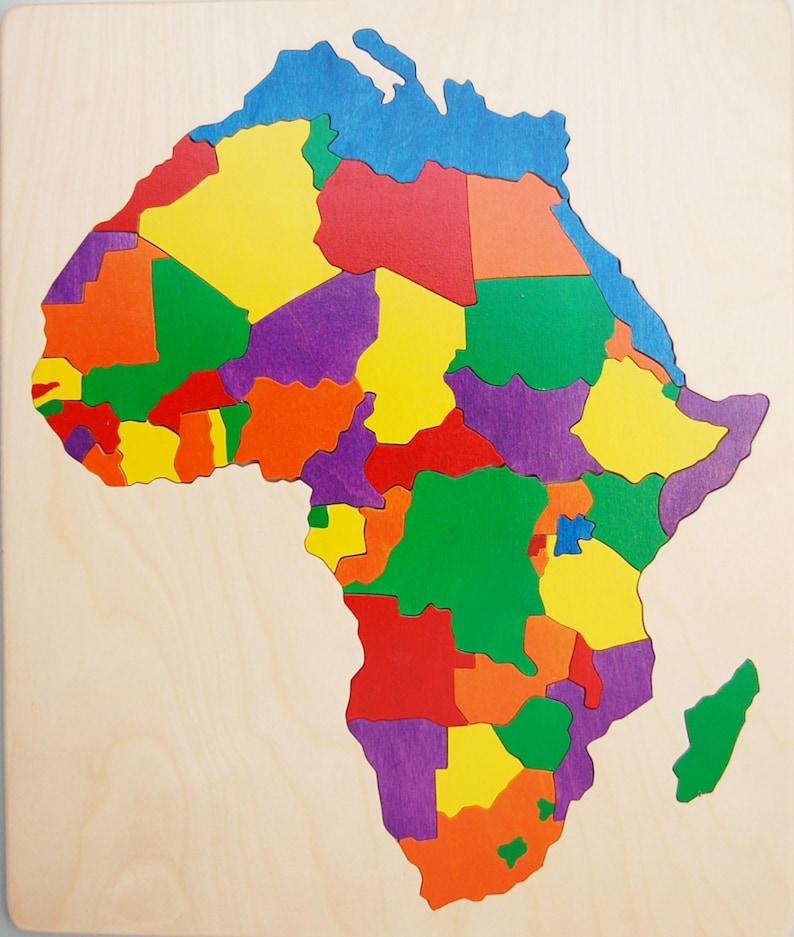 Wood Map of Africa